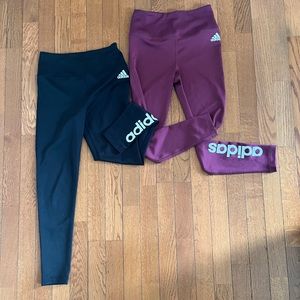 Adidas workout leggings
